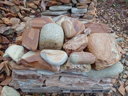 Златолит жёлтый, жёлто-зелёный глыбки и валуны для ланшафтного дизайна купить в Миассе